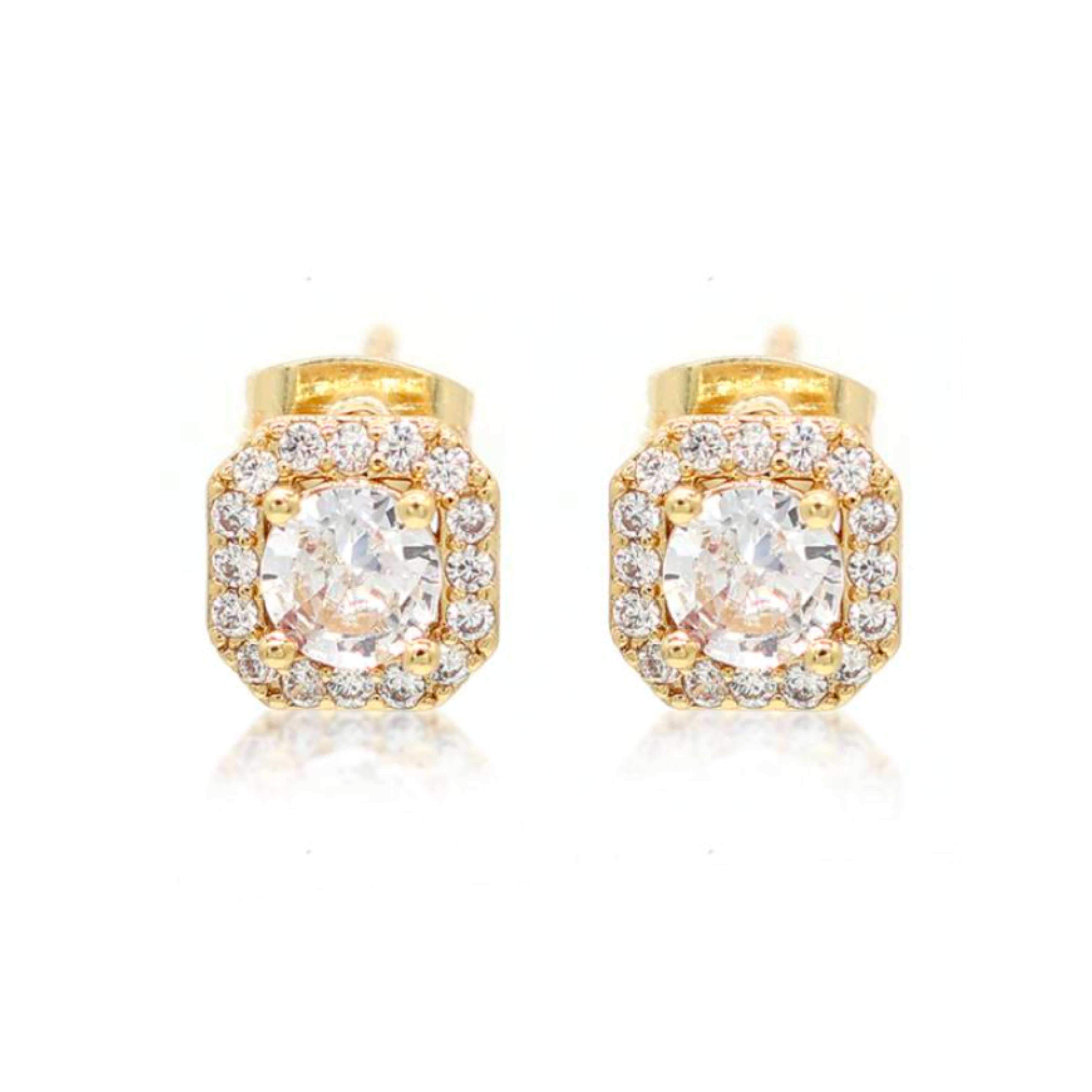 Stud Simulated Diamond earrings