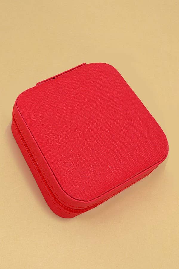 Multiple Colors: JEWELRY ORGANIZER TRAVEL BOX CASE