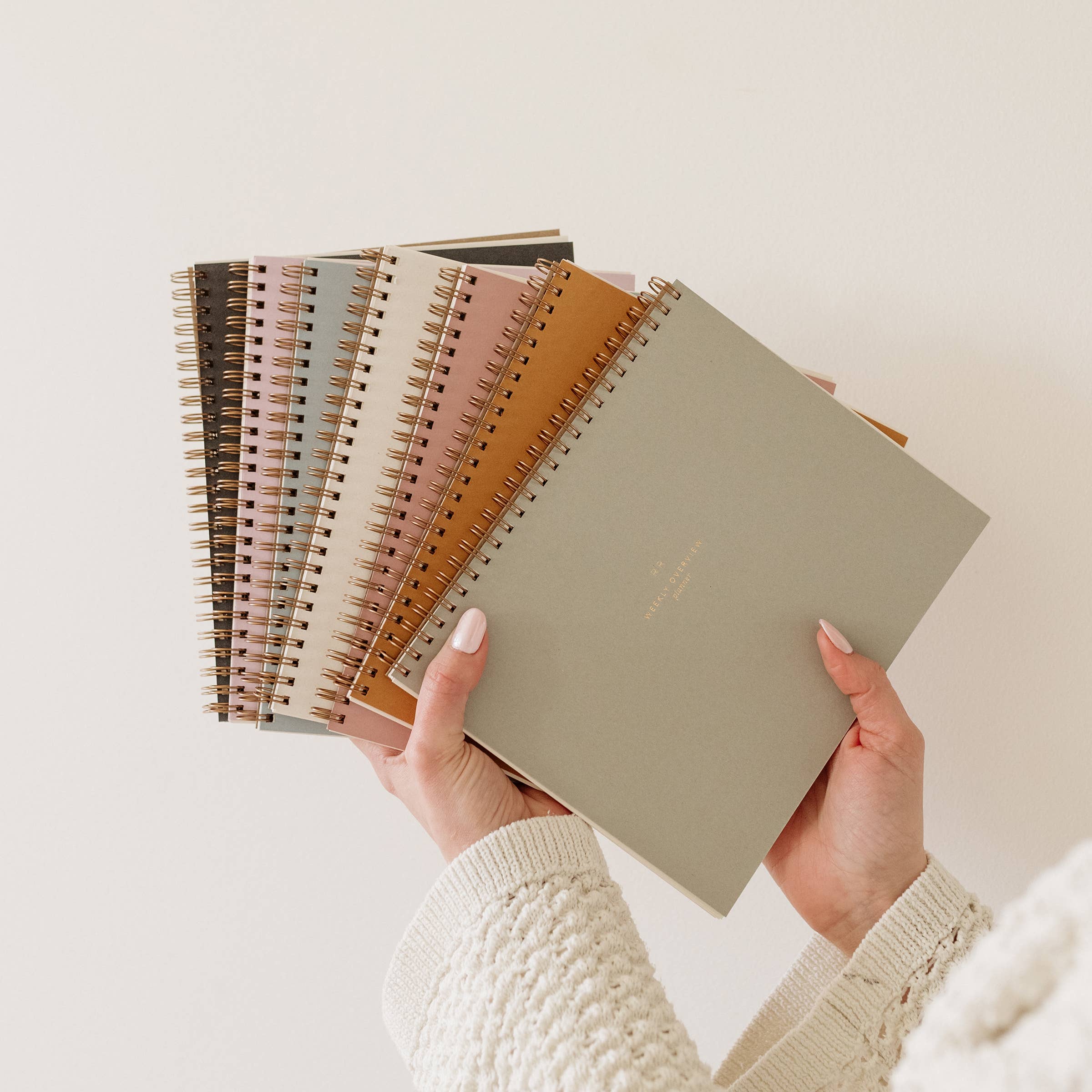 Weekly Overview Planner | Dusty Rose // Undated