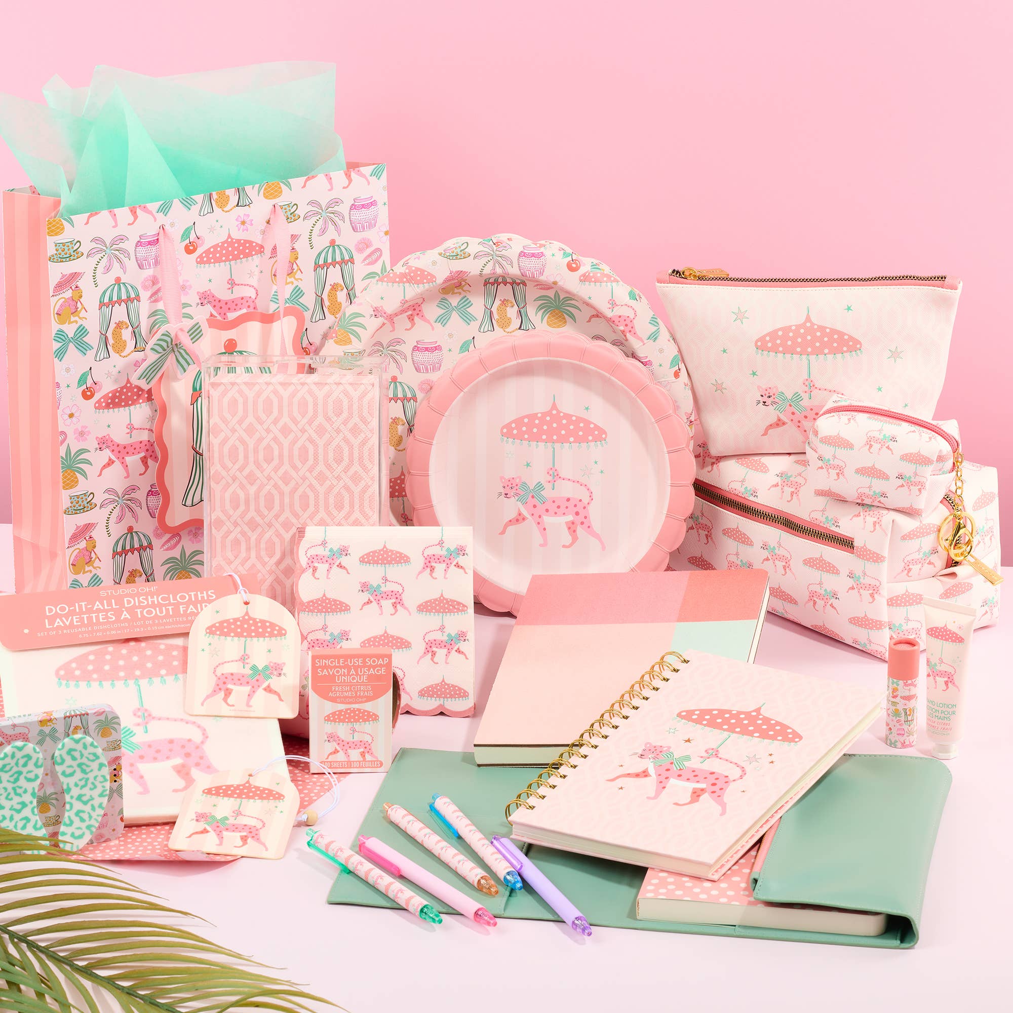 Sage & Blush Keri Notebook Organizer