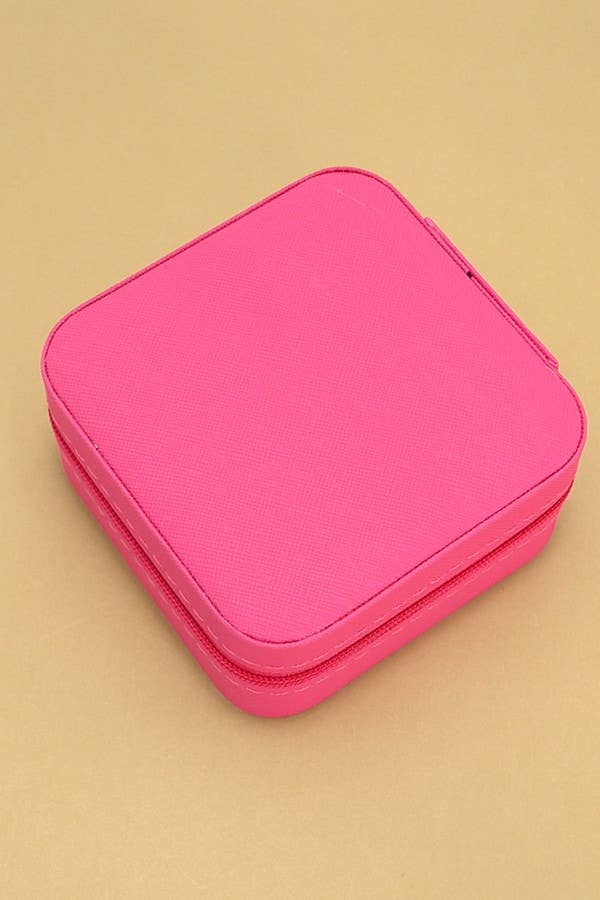 Multiple Colors: JEWELRY ORGANIZER TRAVEL BOX CASE