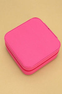 Multiple Colors: JEWELRY ORGANIZER TRAVEL BOX CASE