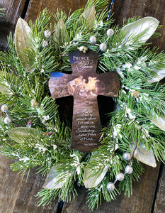 MULTIPLE OPTIONS: Prince of Peace Mini Wreath
