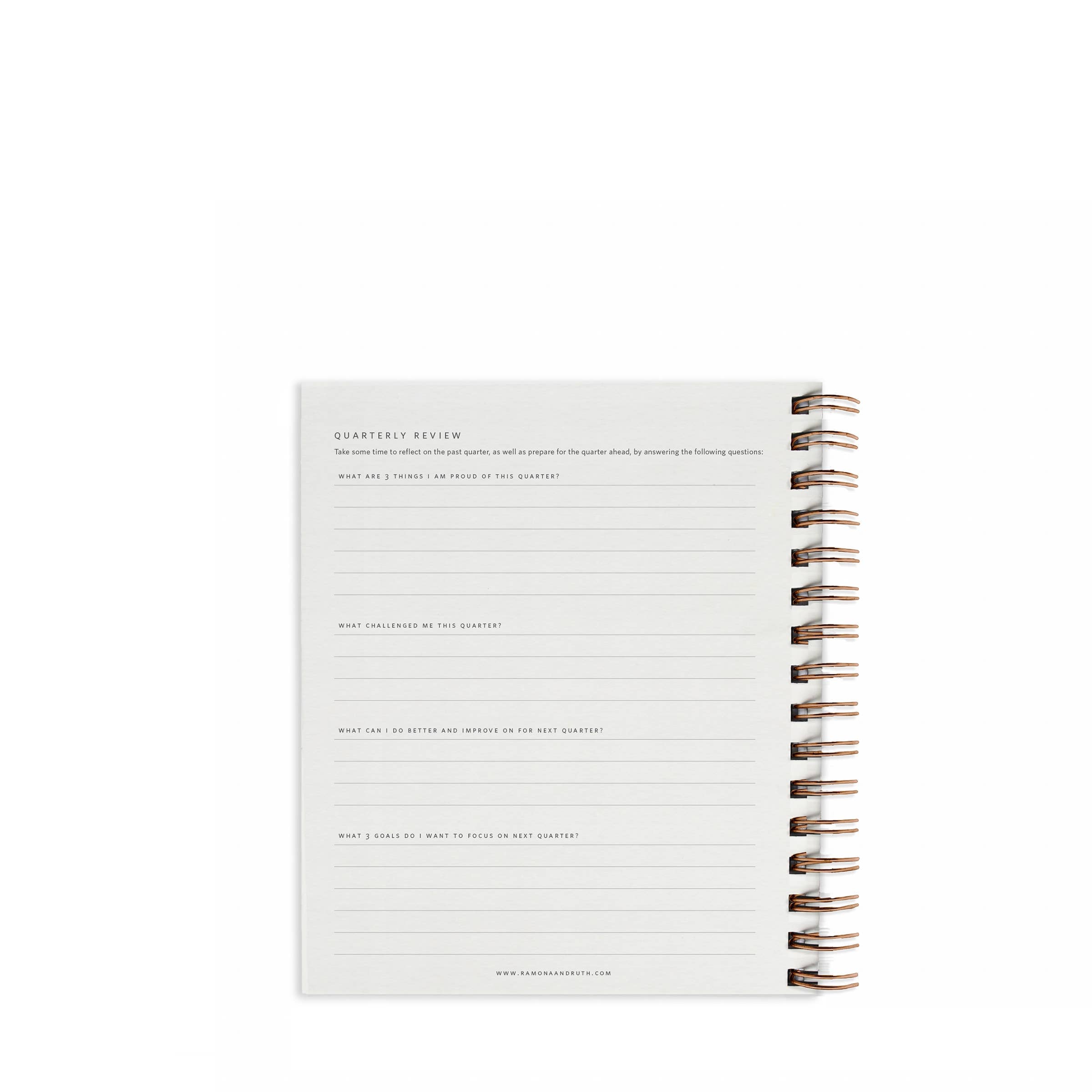 Quarterly Overview Planner | Assorted Colors // Undated