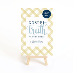 Gospel Truth Cards: Bible Verses for Giving Thanks
