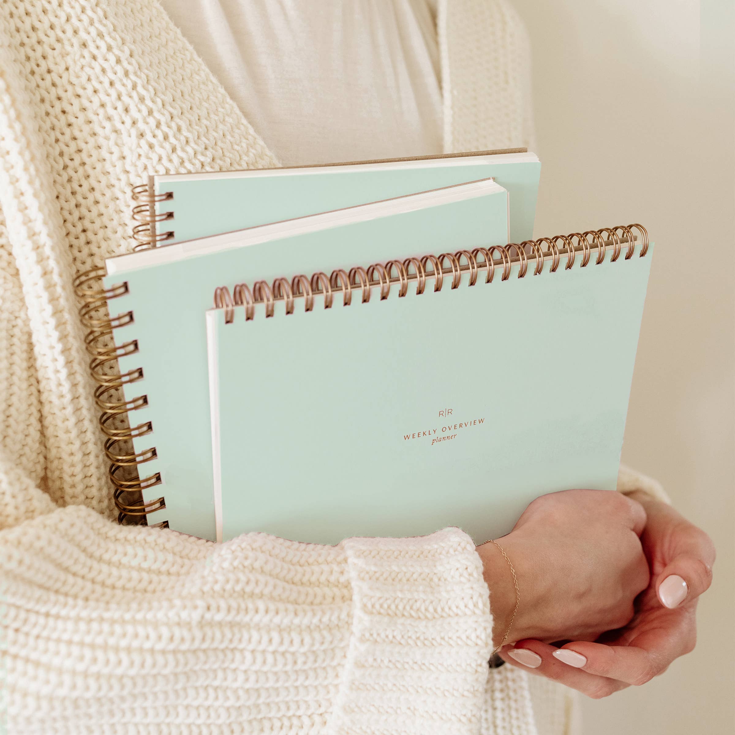 Weekly Overview Planner | Dusty Rose // Undated