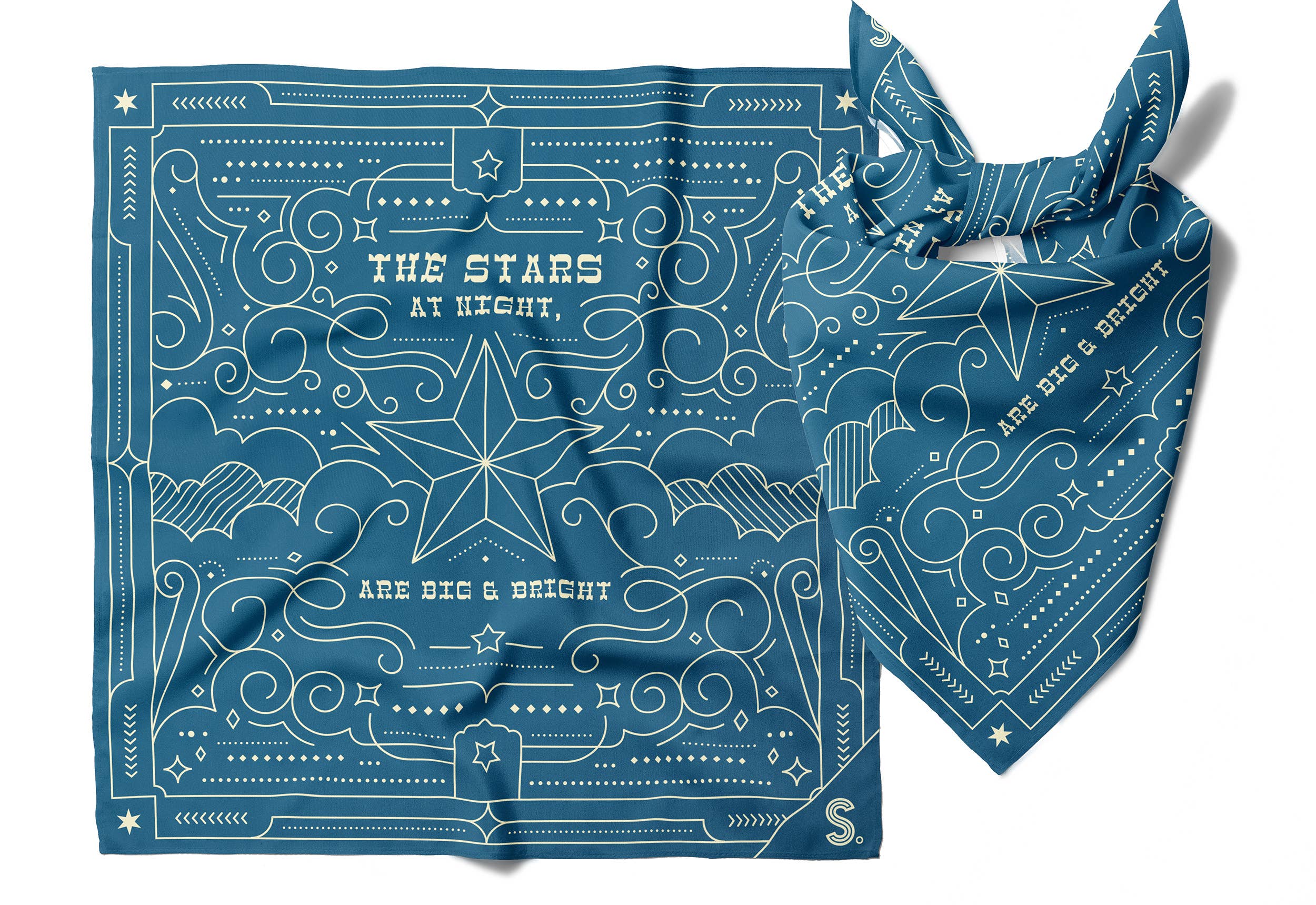 Start at Night Texas Bandana