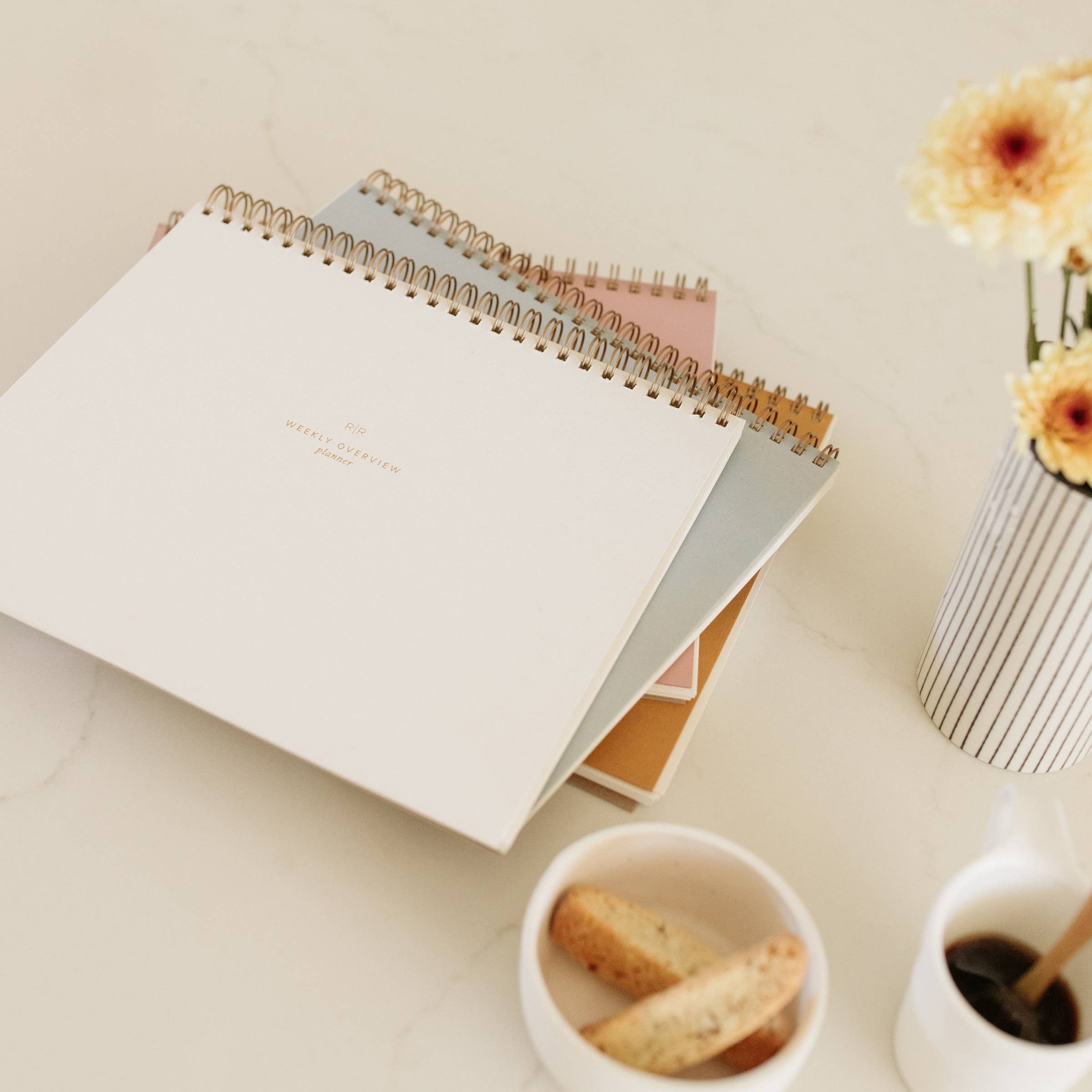 Weekly Overview Planner | Dusty Rose // Undated