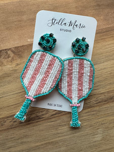 MULTIPLE STYLES: Pretty Pickleball Earrings