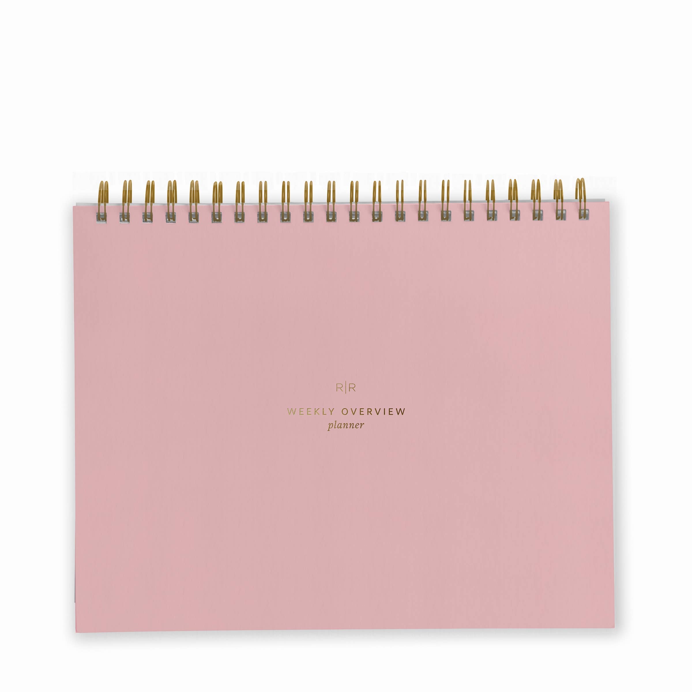 Weekly Overview Planner | Dusty Rose // Undated