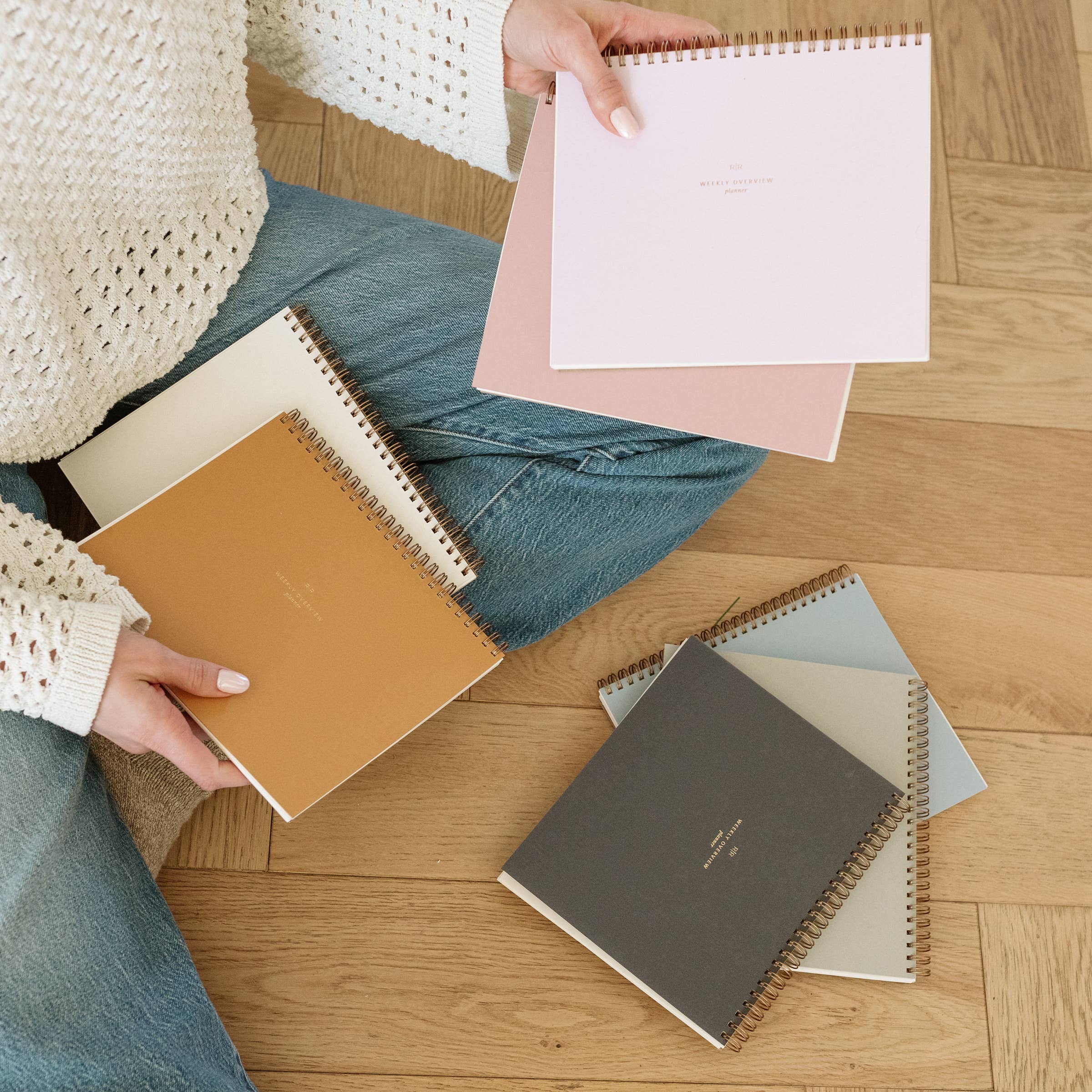 Weekly Overview Planner | Dusty Rose // Undated