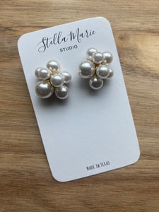 Pearl Arrangement Earrings