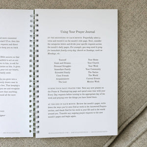 Yearly Prayer Journal, Olive Leaf