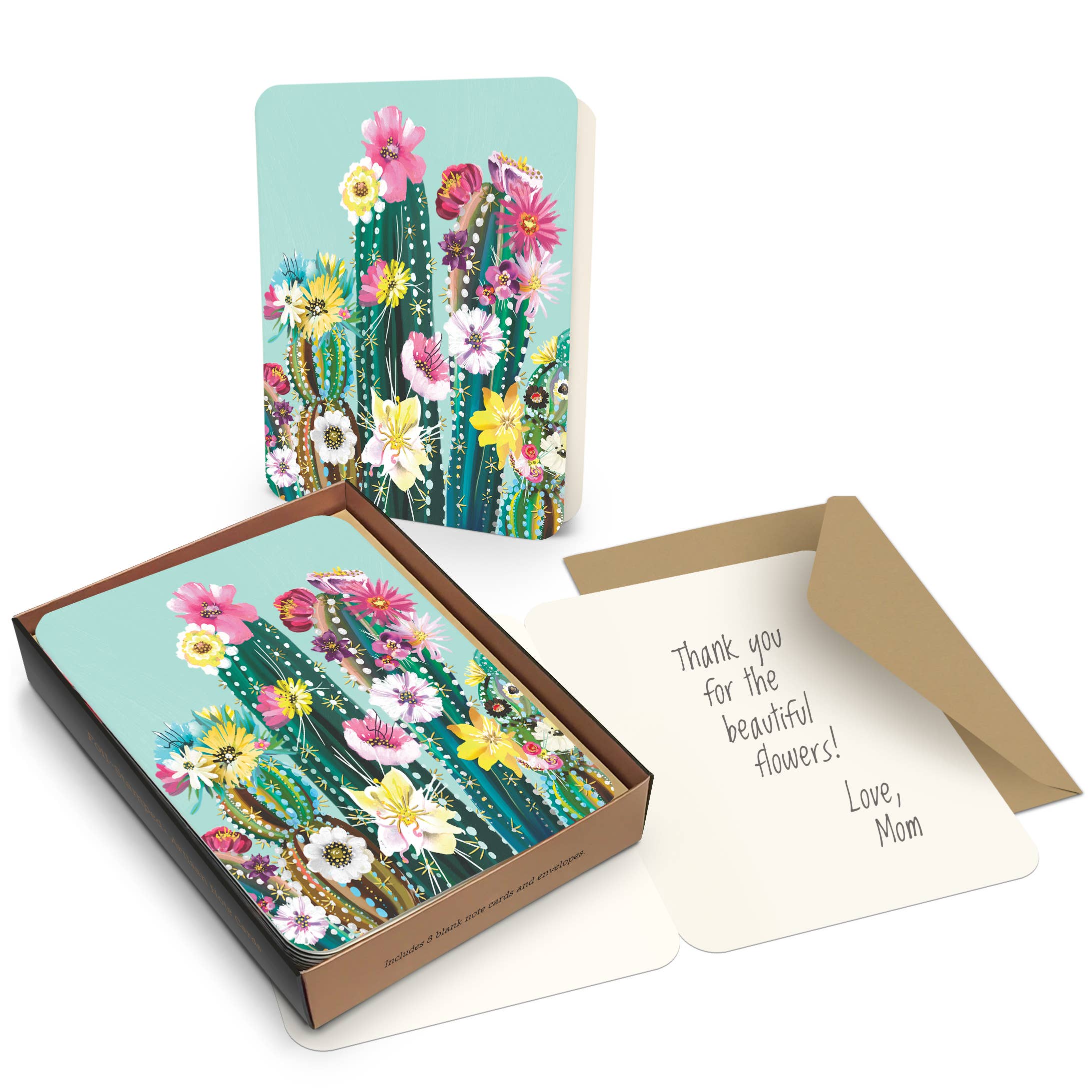 Artisan Note Card Sets - Desert Blossoms