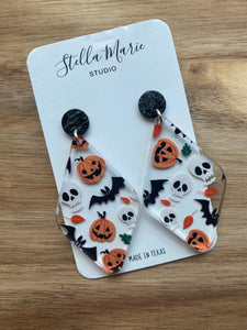 Halloween Fun Acrylic Earrings