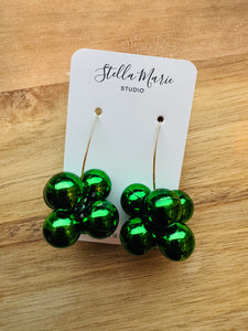 MULTIPLE COLORS: Ornament Bloom Earrings 2.25"