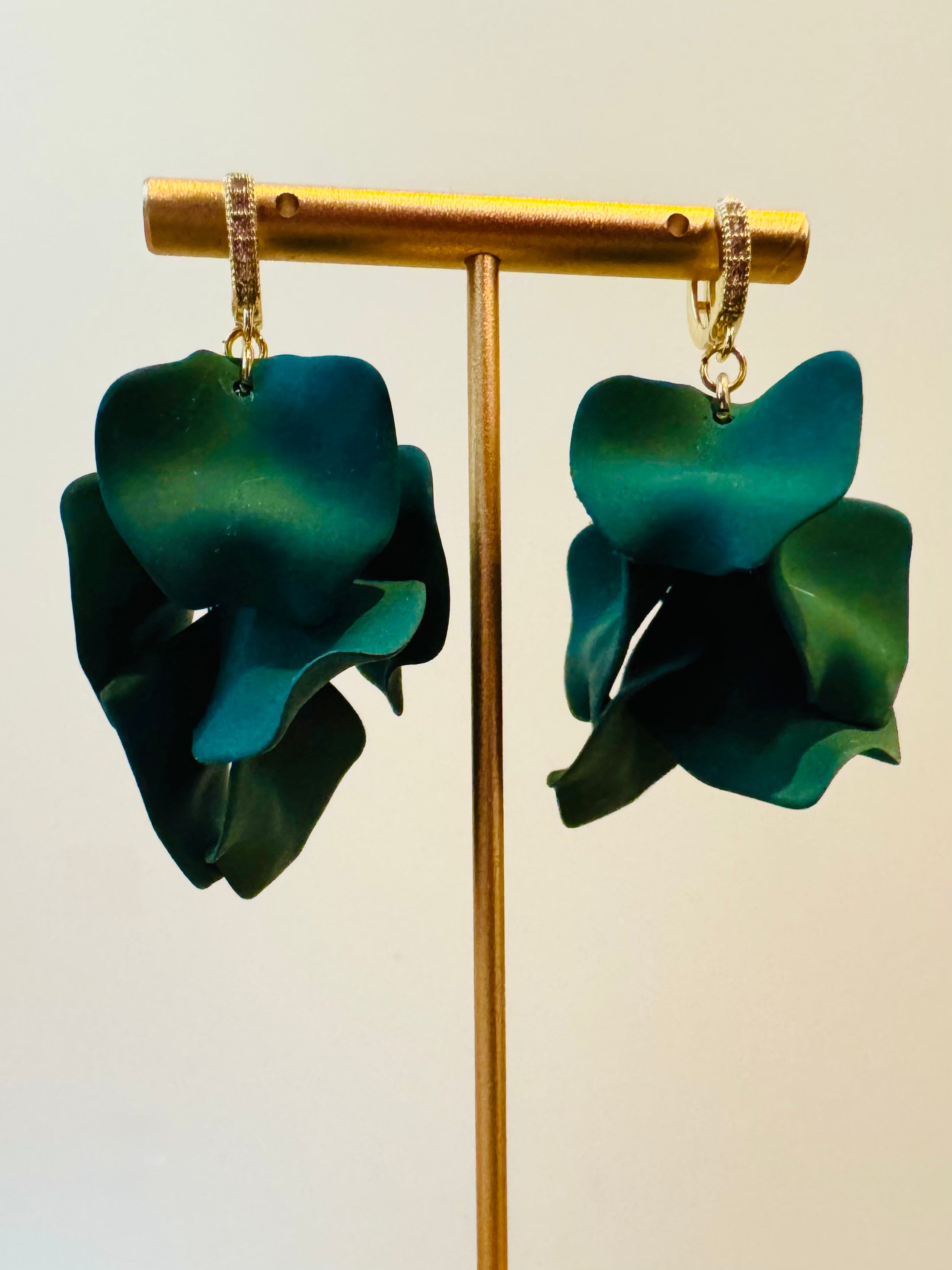MULTIPLE STYLES: Layered Petal Earrings