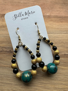 Bold & Sassy Beaded Earrings