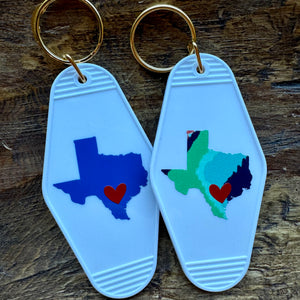 MULTIPLE OPTIONS: Texas Keychains