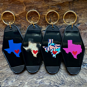 MULTIPLE OPTIONS: Texas Keychains