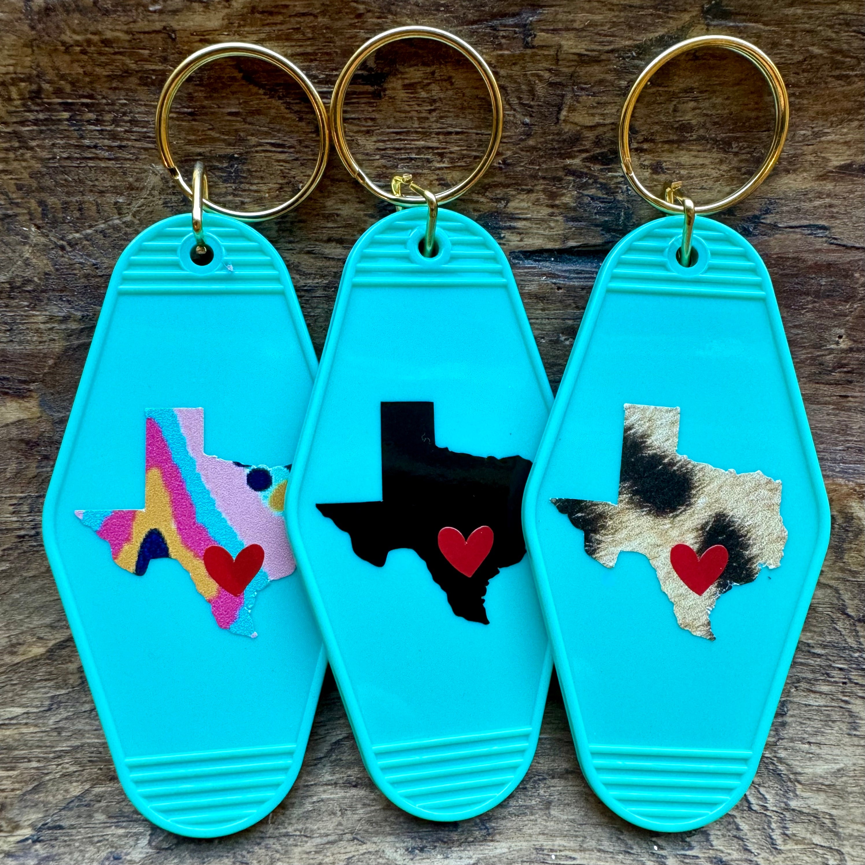 MULTIPLE OPTIONS: Texas Keychains