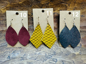 DOLLAR DEALS: Genuine Leather Earrings