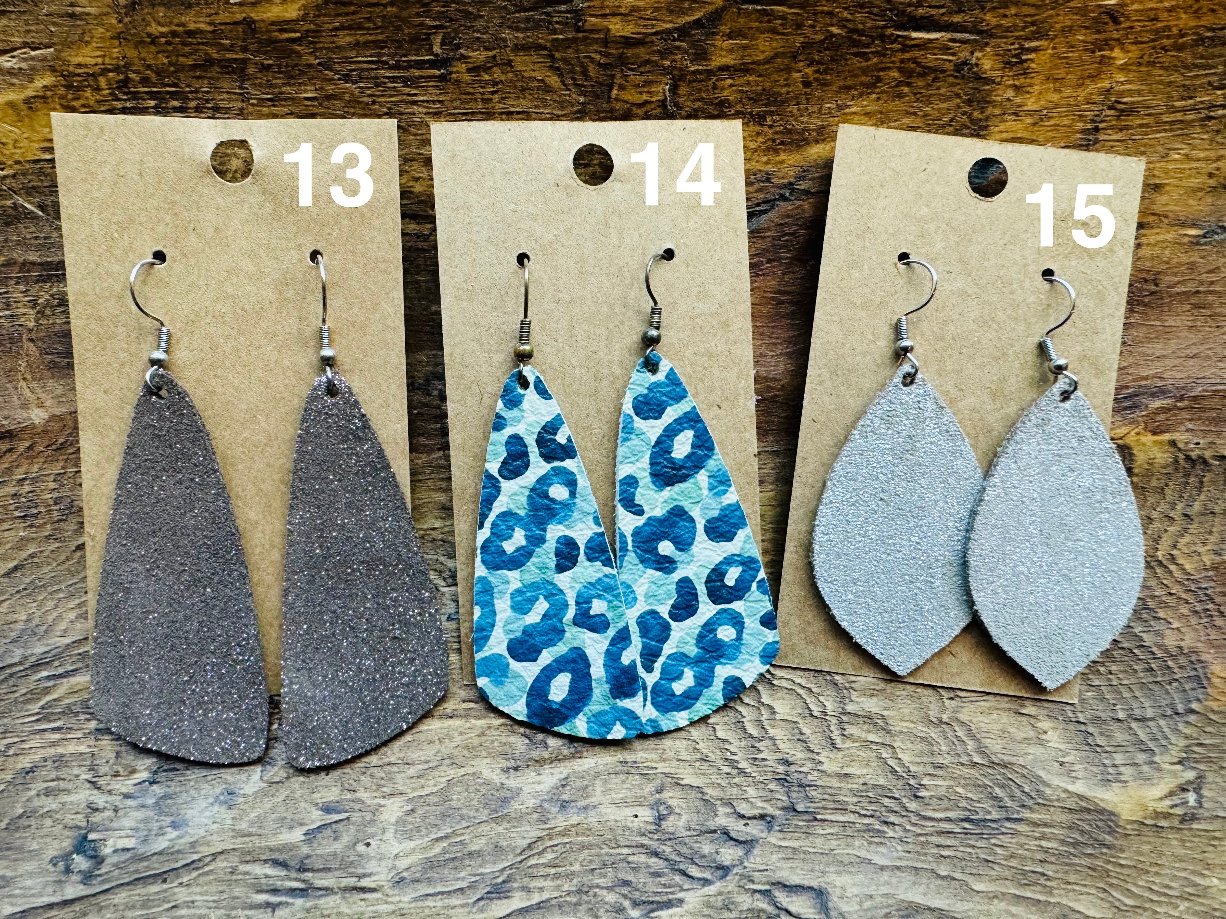 DOLLAR DEALS: Genuine Leather Earrings