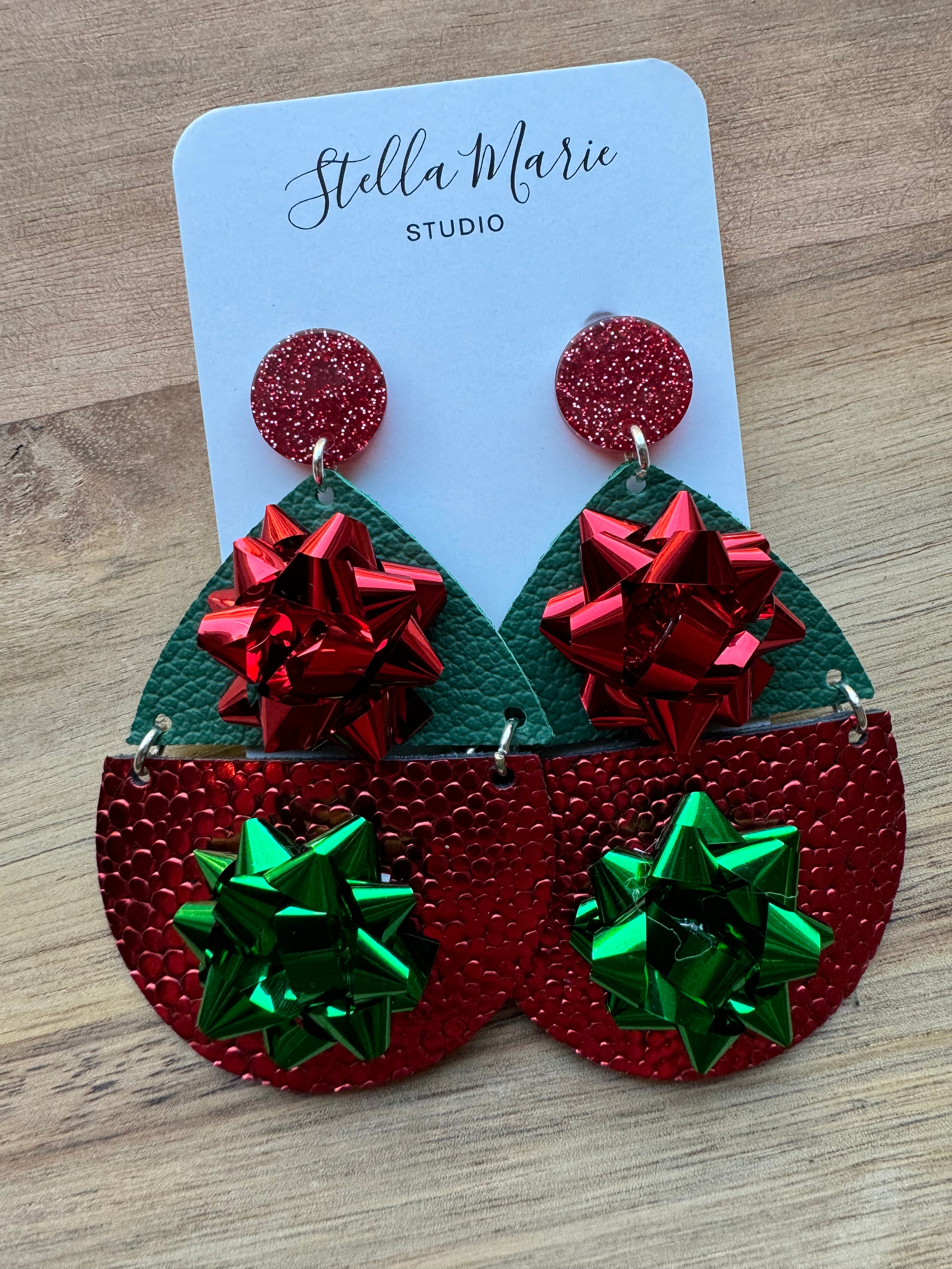 MULTIPLE STYLES: Christmas Teardrop Earrings