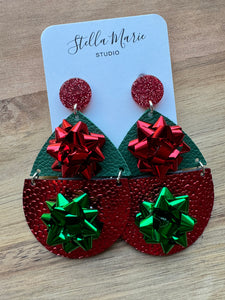 MULTIPLE STYLES: Christmas Teardrop Earrings