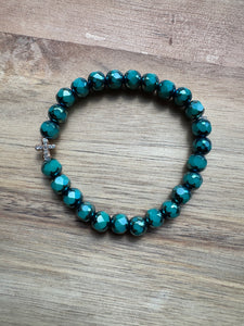 MULTIPLE STYLES: Simple Cross Stretch Bracelets