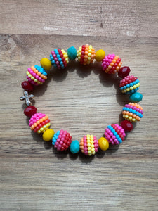 MULTIPLE STYLES: Simple Cross Stretch Bracelets