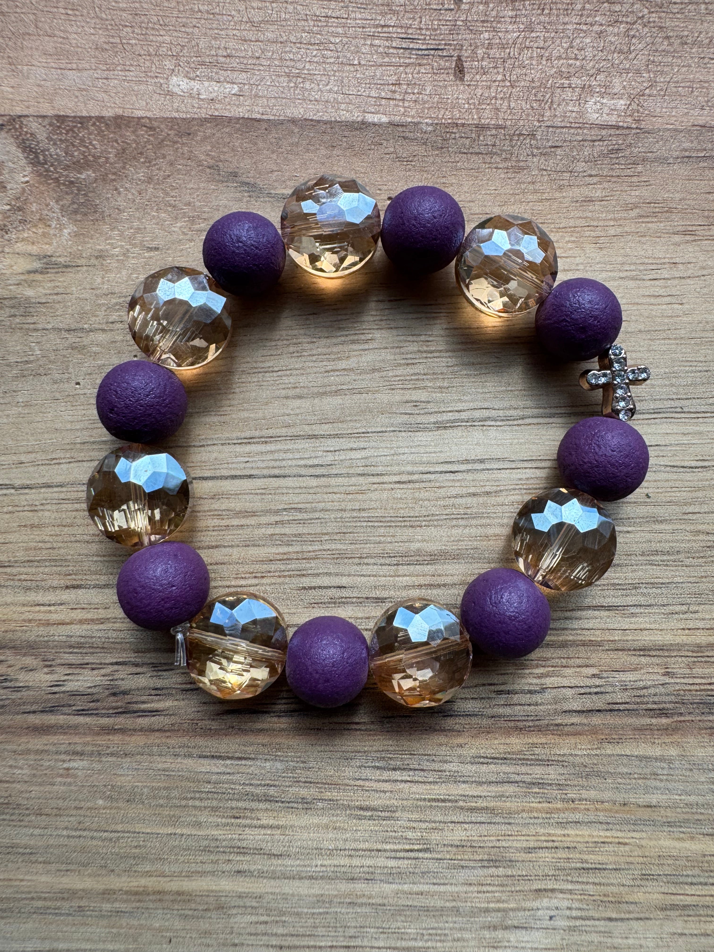 MULTIPLE STYLES: Simple Cross Stretch Bracelets