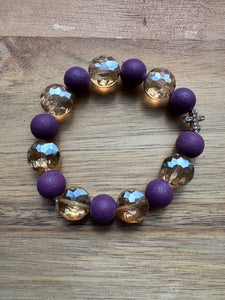 MULTIPLE STYLES: Simple Cross Stretch Bracelets