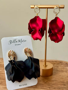 MULTIPLE STYLES: Layered Petal Earrings