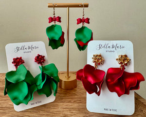 MULTIPLE STYLES: Holiday Petal Earrings