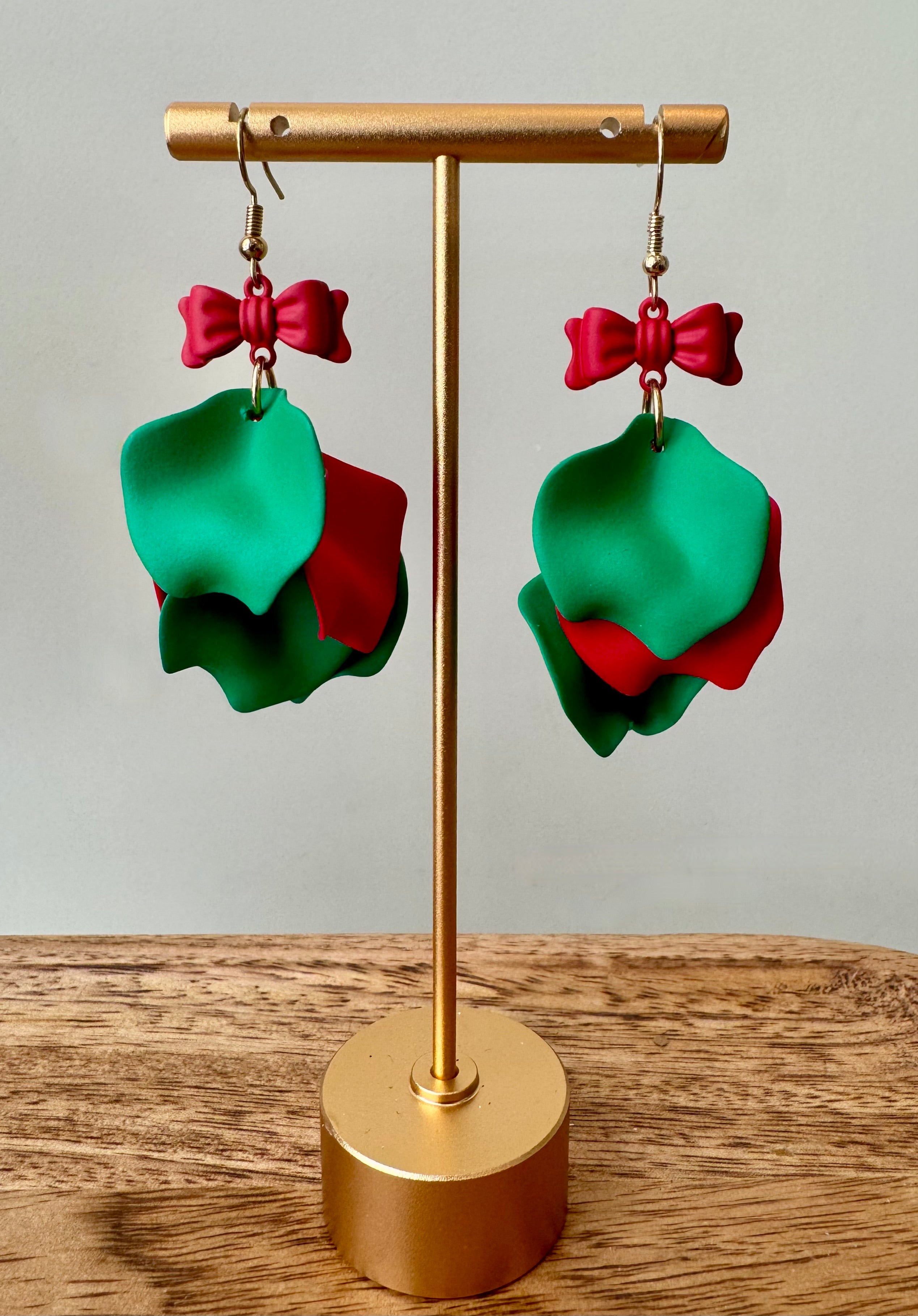 MULTIPLE STYLES: Holiday Petal Earrings