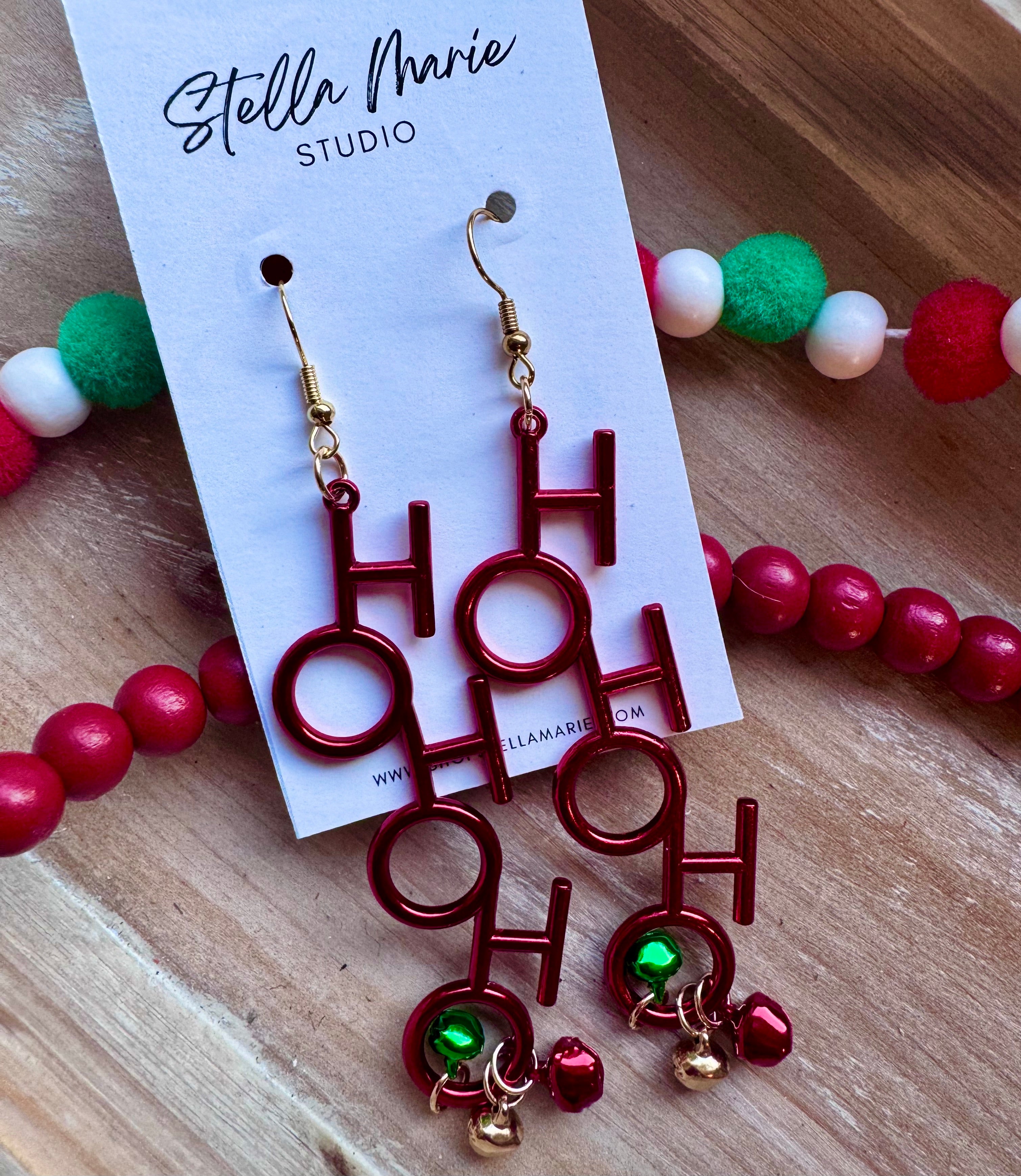 Ho-Ho-Ho Earrings