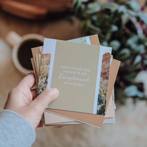 Scripture for Parents of Exceptional Children Verse Card Set