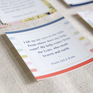 Scripture Static Cling: Help from the Lord