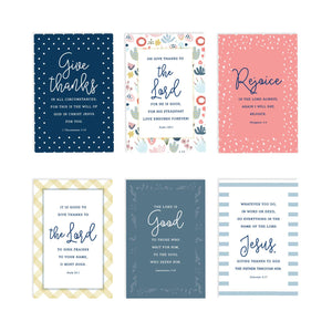Gospel Truth Cards: Bible Verses for Giving Thanks