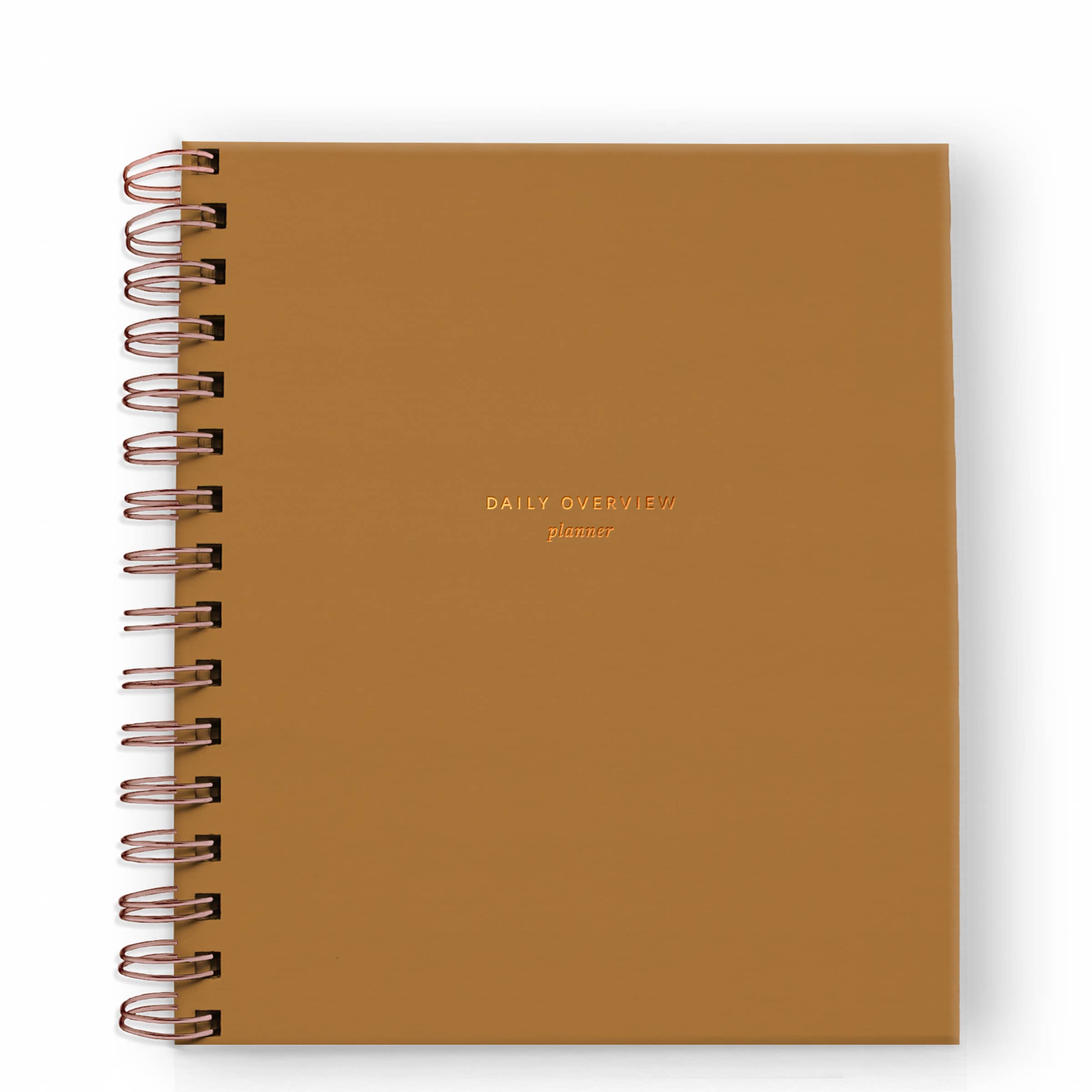 TWO COLORS: Daily Overview Planner | Assorted Colors // Undated