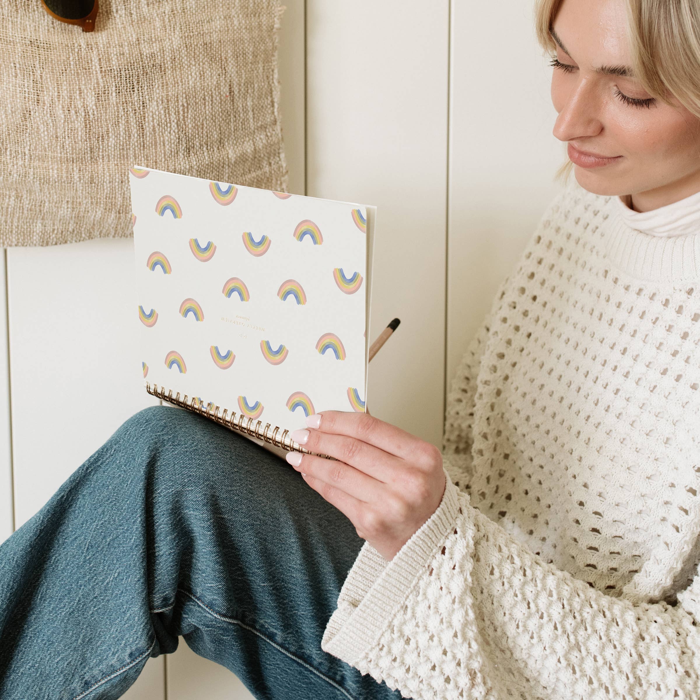 Weekly Overview Planner | Dusty Rose // Undated