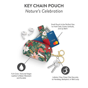 Nature's Celebration Key Chain Pouch