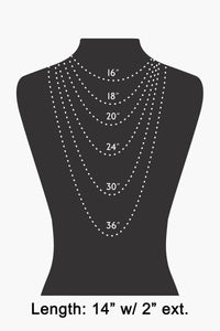 Stainless Steel Dainty Oval Chain Link Necklace