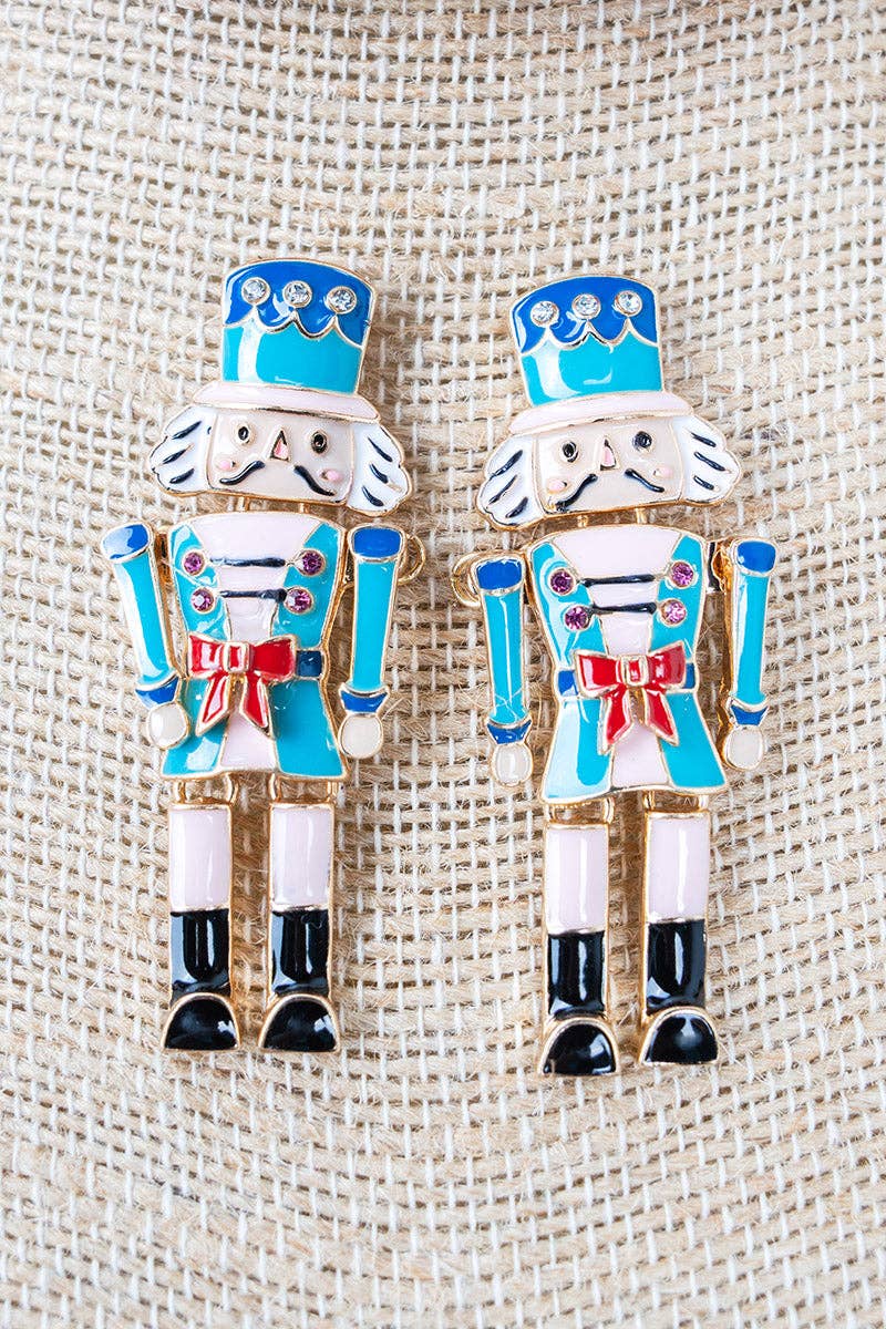 Turquoise & Pink Dancing Sugarplum Earrings