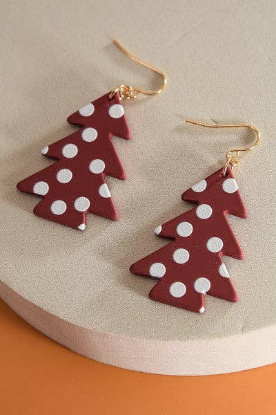 SIMPLE FUN CHRISTMAS TREE EARRINGS | 31E2251
