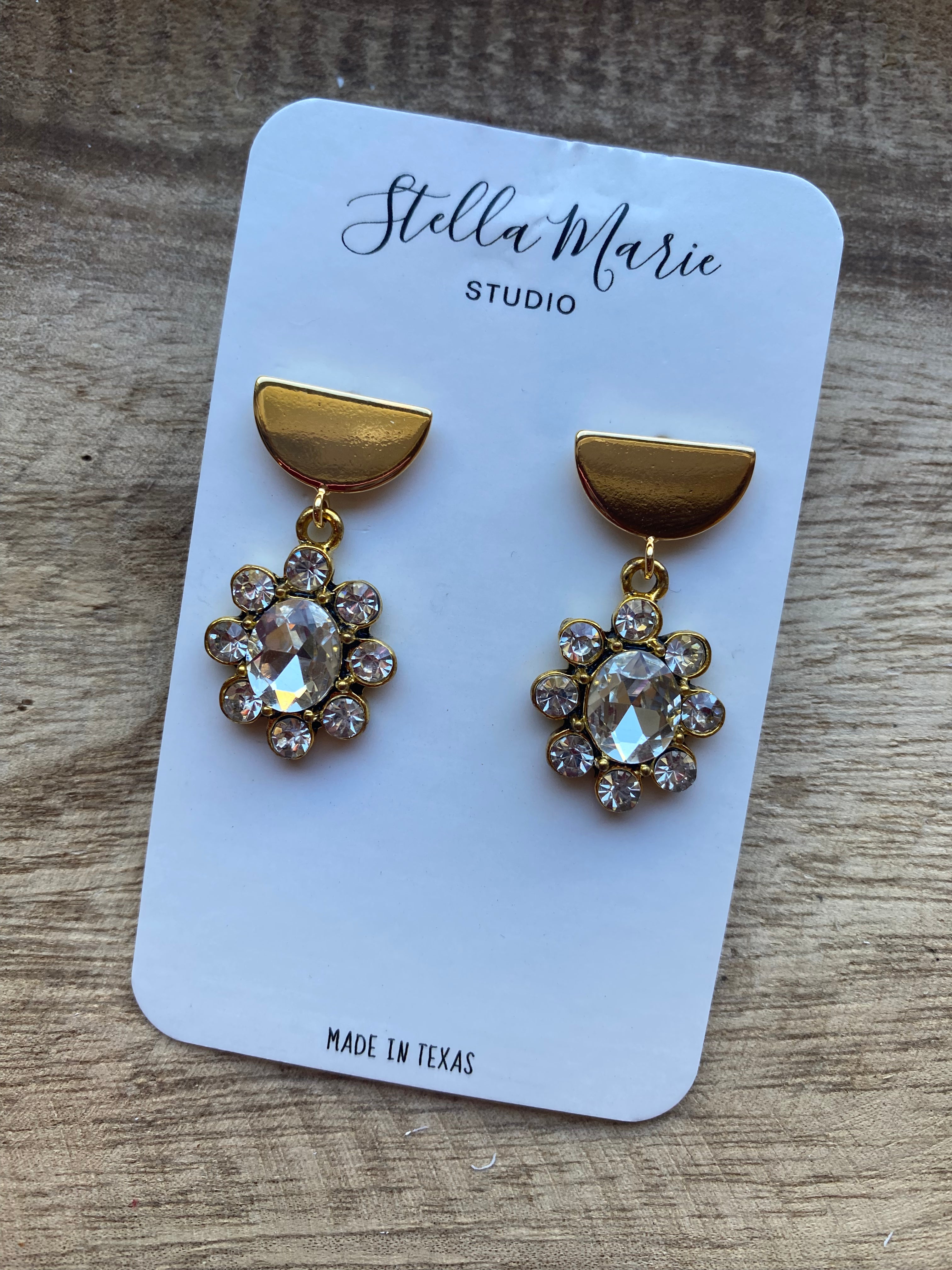 Multiple Styles: Sparkly Dangle Earrings