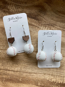 Baseball Fun Earrings