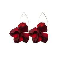 MULTIPLE COLORS: Pretty Bloom Earrings 3"