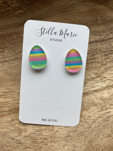 MULTIPLE OPTIONS: Mini Easter Egg Studs